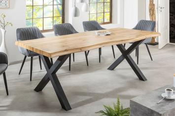 Tafel wild eiken kleur 200 cm