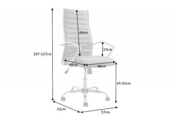 moderne bureau stoel grijs