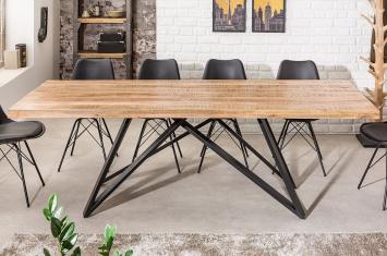 iron craft eettafel mangohout 240 cm