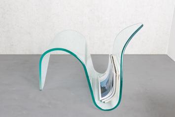 design lectuur meubel glas