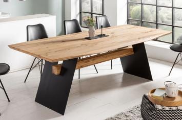 Design eetkamertafel eiken 240 cm