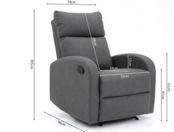 Jordan relax fauteuil zwart