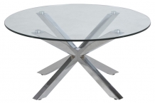 salontafel rond glas