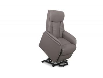 Relaxfauteuil taupe met sta op functie