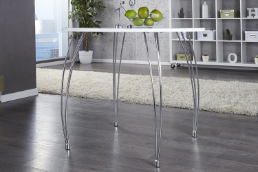 ronde eettafel wit