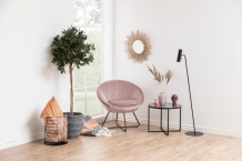 trendy fauteuil rose