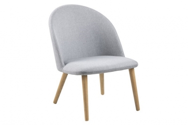 fauteuil stof grijs