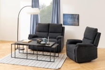 fauteuil donker grijs