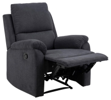 fauteuil donker grijs