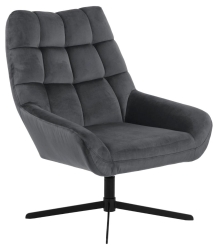 draaistoel fauteuil grijs