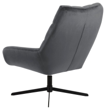 draaistoel fauteuil grijs