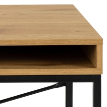 Bureau eikenlook met lade 140 cm