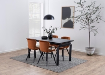 scandinavische stoel koper