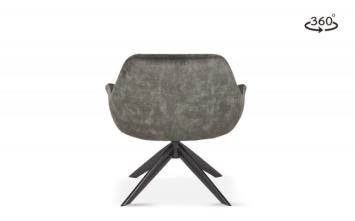 Fauteuil vegas groen draaibaar