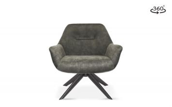 Fauteuil vegas groen draaibaar