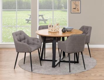 ronde eettafel eiken 120 cm