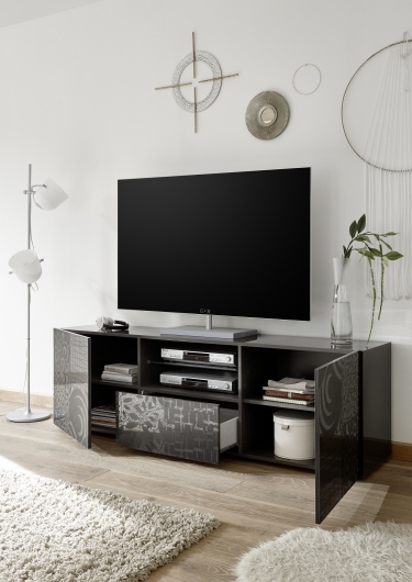 Miro tv meubel antraciet 181 cm