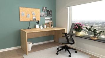 bureau saffier eiken 180 cm