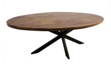 ovale tafel mango 180 cm