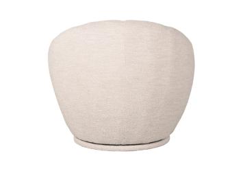 Fauteuil naturel bouclé