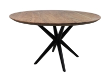 acacia eettafel rond 130 cm