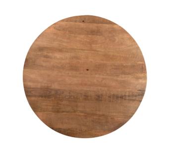 ronde eetkamertafel mangohout 130 cm