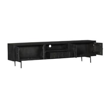 Brandy tv-meubel-zwart-220 cm