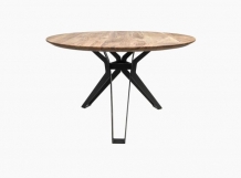 ronde acacia eettafel 130 cm