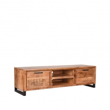 tv meubel 160 cm mangohout