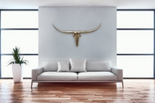 Bull goud 125 cm