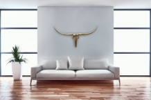 Bull goud 100 cm