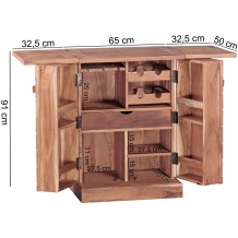 Huisbar acacia hout