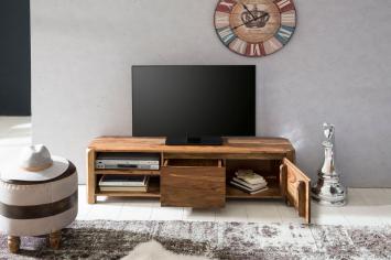 TV Lowboard sheesham hout 140 cm