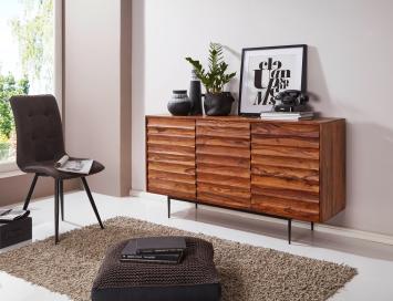 sideboard sheesham hout 150 cm