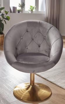 Luxe fauteuil grijs