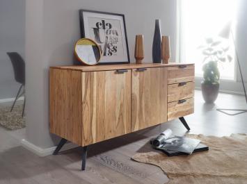 dressoir acacia bruin 145 cm