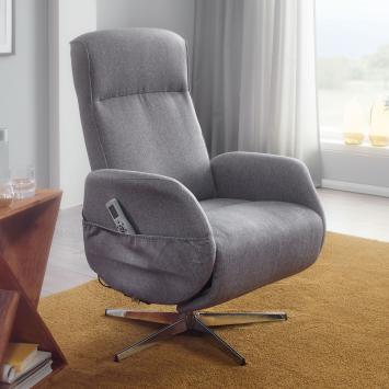 luxe relax fauteuil lichtgrijs