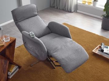 luxe relax fauteuil lichtgrijs