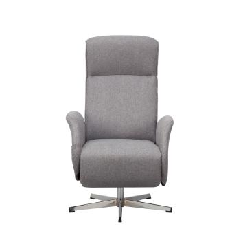 luxe relax fauteuil lichtgrijs