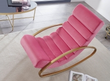 ergonomische fauteuil rose