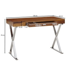 Bureau sheesham hout met lade